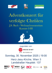 Adventkonzert für "Kirche in Not" @ Herz-Jesu-Kirche